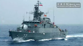 فیلم| هشدار بالگرد نیروی دریایی ایران به ناوشکن آمریکایی در دریایی عمان