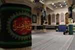 حضور رهبر انقلاب در مراسم عزاداری حضرت زهرا(س)