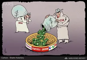 کاریکاتور/ ابوالهول آمریکا در خاورمیانه‎!