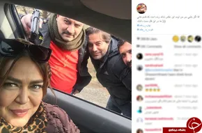 عکس/شوخی مهراب قاسم‌خانی با چالش «فرزندت کجاست»