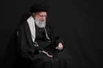 دیدار لاریجانی با خانواده شهیدان باقری و سلامی + تصاویر