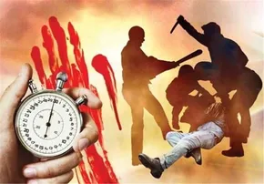 فیلم| درگیری وحشتناک گروهی اراذل و اوباش با قمه در جنوب تهران