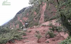 تصاویر/رانش زمین در کالیفرنیا‎