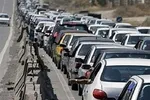 برخورد قطار تبریز به مشهد با خودرو ۲۰۶ +عکس