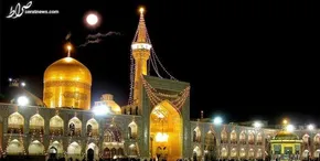 تصاویر / اجتماع عظیم مردمی وعده صادق در حرم مطهر رضوی