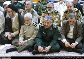 عکس/مردی كه از فراغ امام درگذشت
