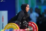۳ طلا؛ شاهکار الهام حسینی در قهرمانی وزنه‌برداری زنان آسیا