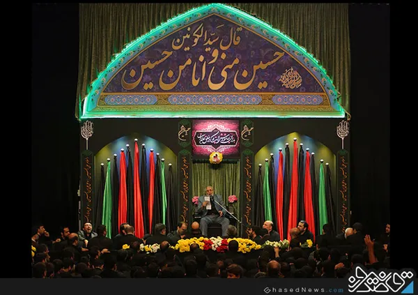 مسجد ارگ با مداحی حاج منصور ارضی
