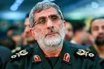 عکس| پیام سردار قاآنی در پی شهادت فرمانده گردان‌های عزالدین قسام