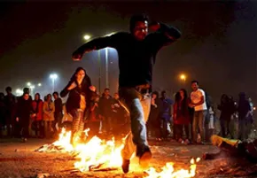 فیلم/ تبعات چهارشنبه‌سوری بر سر میراث جهانی آینده ایران/شیشه یگانه سایت موزه غرب آسیا در همدان شکست!