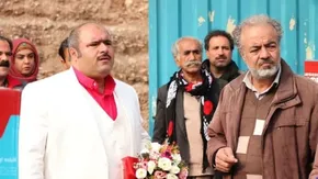 تصاویر / تیپ متفاوت روناک، سلمان و عمو کاووس / نشست خبری عوامل سریال «نون خ ۵»