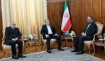 دیدار رئیس‌جمهور ایران با همتای تاجیکستانی در دوحه