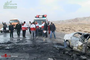 تصاویر/تصادف قطار در آمریکا
