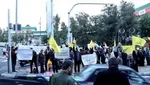 تجمع مردم عراق در حمایت از ایران و رهبر انقلاب +تصاویر