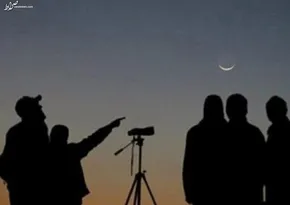تصاویر / استهلال ماه شوال در مناطق مختلف