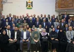 طلاب همدانی کفن پوش به میدان آمدند + تصاویر