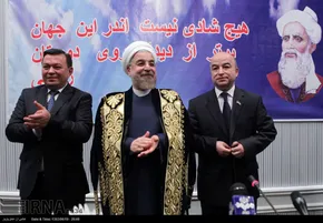 تصاویر/ روحانی در جمع ایرانیان تاجیکستان
