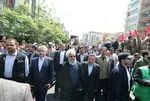 ایران صحنه حمایت مردمی از فلسطین شد/ کنایه‌های برجامی راهپیمایان تهرانی