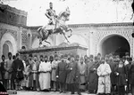 عکس| گروهی از زنان ناصرالدین‌شاه و خواجه‌های آفریقایی در سال ۱۲۶۲