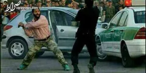 فیلم/ حمله وحشیانه ۲ شرور با قمه به صاحب فروشگاهی در تهران