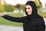 بهرام رادان کنار زن تایلندی از یک قبیله عجیب +عکس