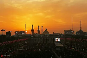 تصاویر/مراسم عزاداری شب تاسوعا در کربلا