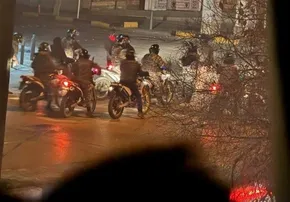 فیلم| لحظه ورود لیدر و همدستانش به یک مکان مقدس