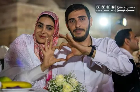 تصاویر| جشن ازدواج «دل آرام شهر»