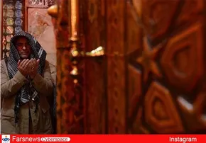 فیلم/ حال و هوای نجف اشرف و روضه‌خوانی در صحن