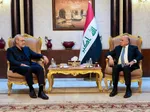 عکس | اولین تصویر از علی لاریجانی در بیروت
