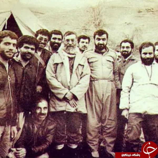 عکس قدیمی رهبر انقلاب در کنار محسن رضایی