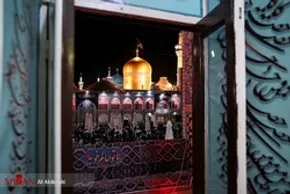 فیلم | حضور اژه‌ای در مراسم خطبه‌خوانی شب شهادت امام رضا(ع)
