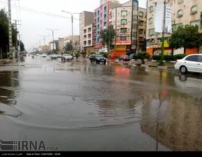 فیلم/ باران سیل‌آسا هم اکنون در تهران