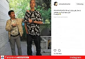 عکس/ احمد مهرانفر و همسرش در شب ۴۵ سالگی