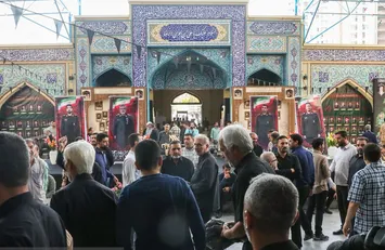 تصاویر| مراسم گرامیداشت اولین سالگرد شهدای جنگ ۱۲ روزه