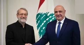 فیلم| دیدار علی لاریجانی با رئیس‌جمهور پاکستان