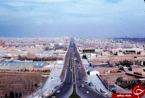 عکس/ تصویری قدیمی از بارش برف در تهران