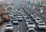 ترافیک سنگین در جاده چالوس و آزادراه تهران_شمال