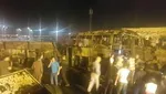 واکنش چهره‌ها به تصادف مرگبار در سنندج +تصاویر