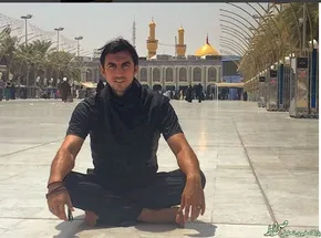 عکس/ هدیه کریمی به کودک مبتلا به ای‌‌بی