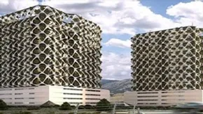 فیلم/خسارت تگرگ های بزرگ به خودروها در عربستان