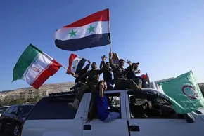 تصاویر / مراسم چهلمین روز شهادت مستشاران نظامی ایران در سوریه