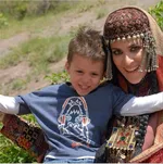 عکس/ لباس محلی وزیر تعاون، کار و رفاه اجتماعی در بازدید از  مجتمع فنی و حرفه‌ای ازنا لرستان