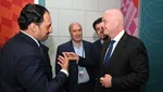 تمرین تیم ملی فوتبال زیر بارش باران + تصاویر