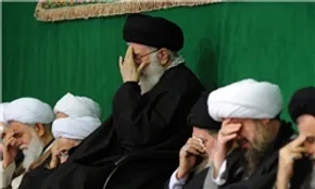 تصاویر/ عزاداری دانشگاهیان در حضور رهبر انقلاب