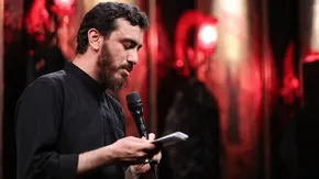 عکس/ مداح مشهور پای دیگ قیمه امام حسین(ع)