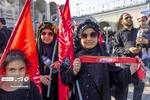 حضور سعید جلیلی در میان نمازگزاران مراسم رهبر شهید+ عکس