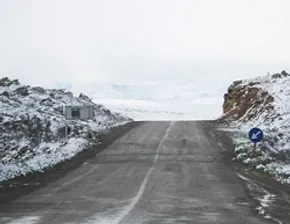 تصاویر / جاده‌های برفی کردستان