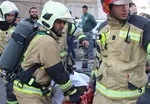 آتش‌سوزی در بازارچه دستفروشان گلشهر کرج