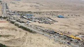 فیلم /اولین تصاویر هوایی از مرز مهران / سیل خودرو‌های زائران را ببینید